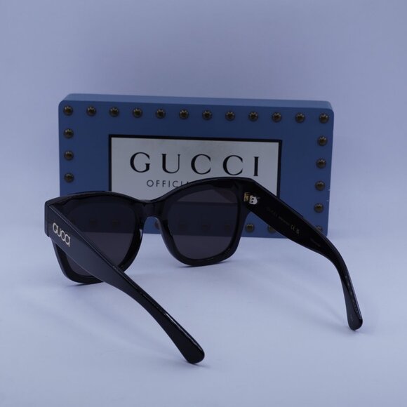 Gucci GG1789S 001 Square Sunglasses - Black/Grey